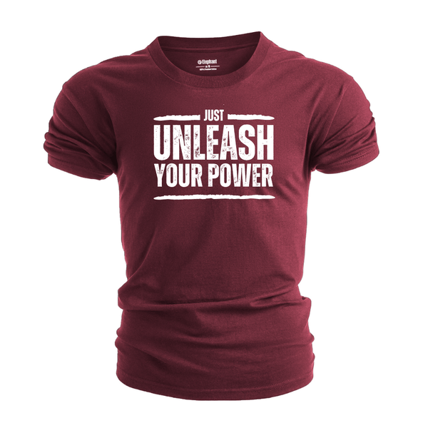 Men's JUST UNLEASH YOUR POWER T-shirt
