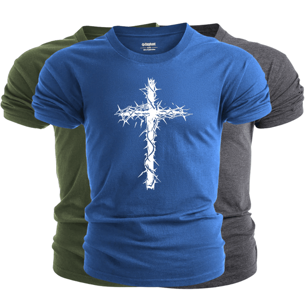 3 Pack Men's Cross T-Shirt
