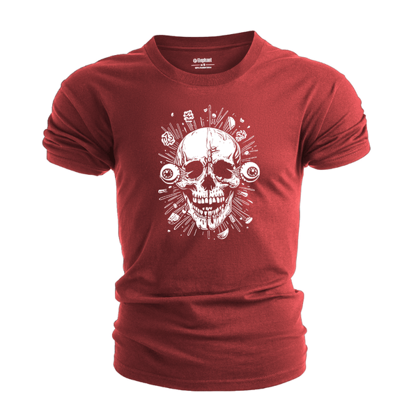 Men's Crazy Skull T-Shirt