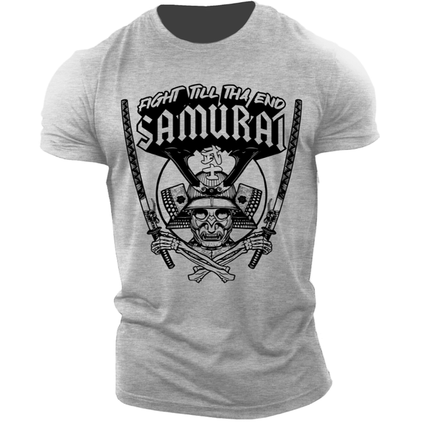 sport grey FIGHT TILL THE END Graphic Tees
