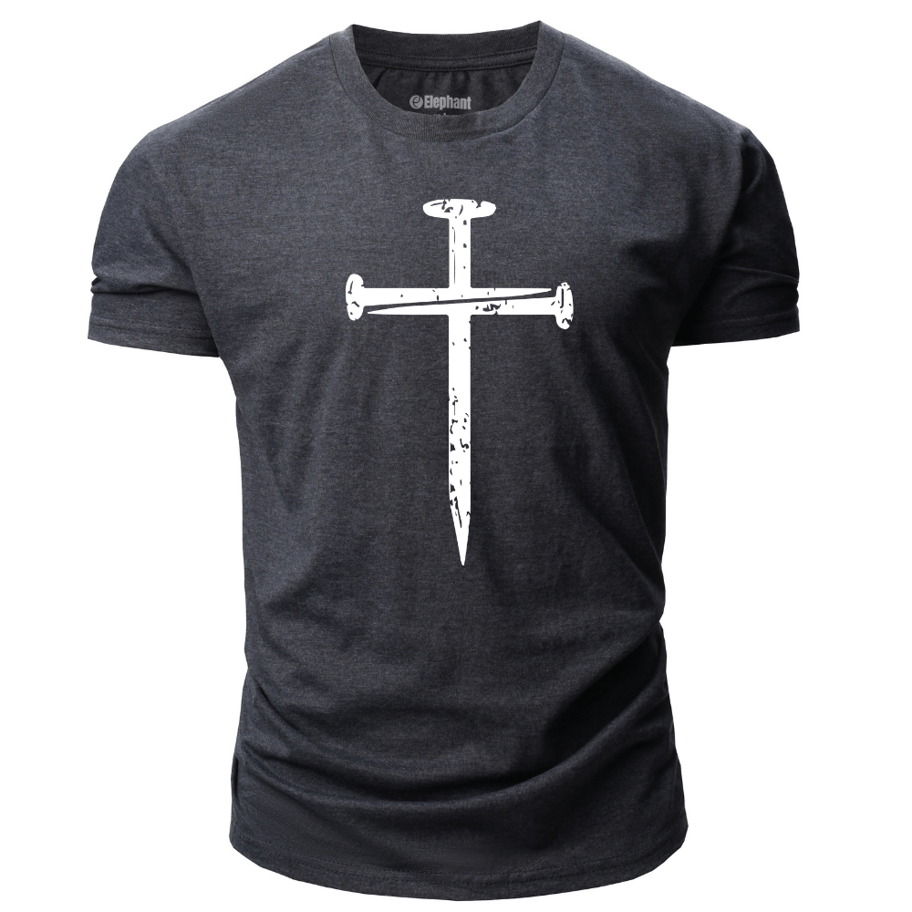 Men's Christian Cross Graphic T-Shirt
