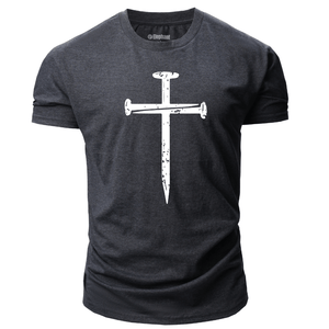 Men's Christian Cross Graphic T-Shirt