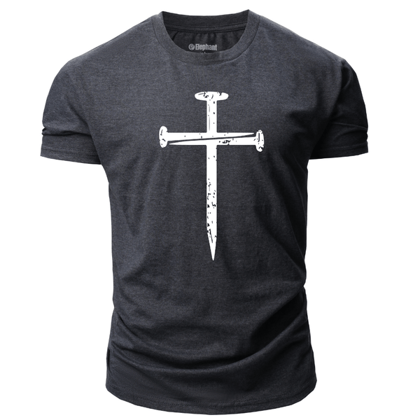 Men's Christian Cross Graphic T-Shirt
