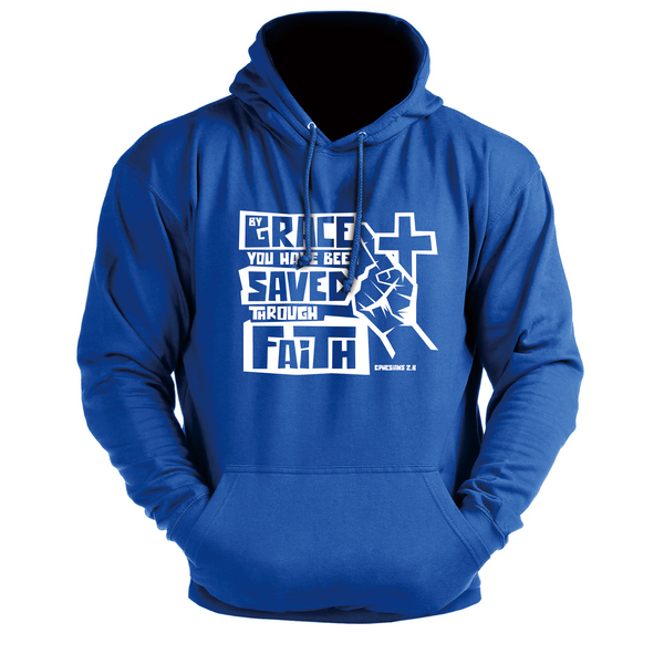 YOU'RE BEEN SAVED THROUGH FAITH - Men's Hoodie