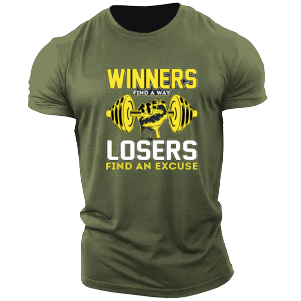 WINNER AND LOSER Graphic Tees