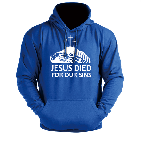 JESUS DIED FOR OUR SINS - Men's Hoodie