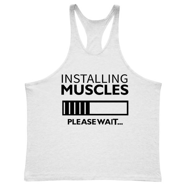Men's Installing Muscles Stringer