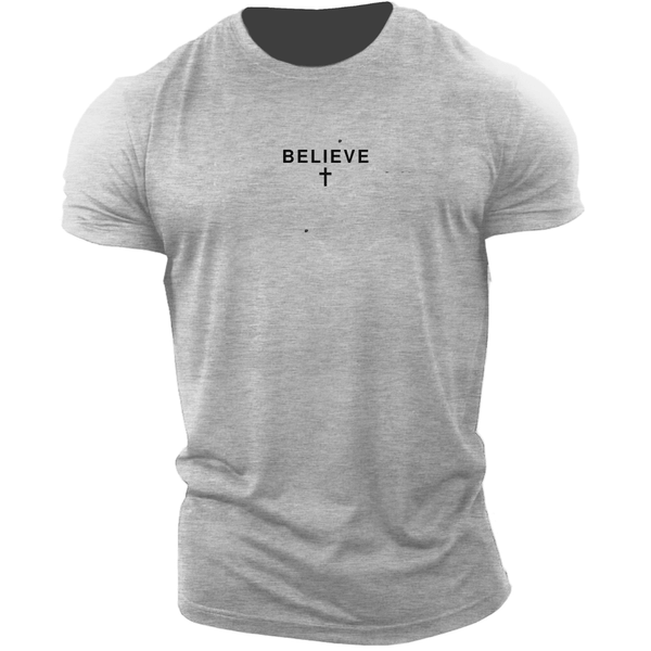 Men's BELIEVE CROSS T-shirt