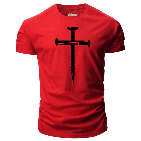 Men's Christian Cross Graphic T-Shirt