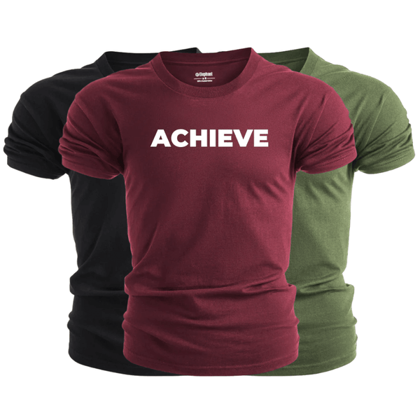 3 Pack Men's ACHIEVE T-Shirt