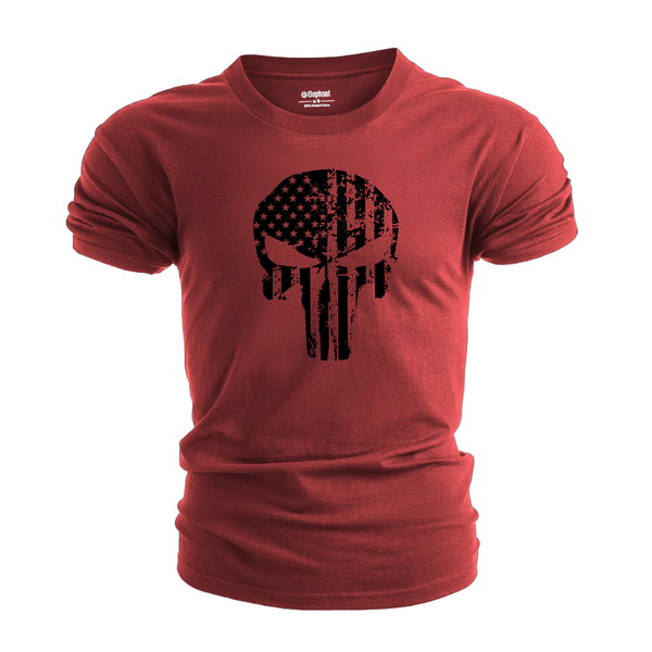 Men's Skull Fitness T-Shirt