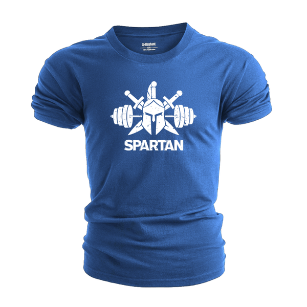 Men's SPARTAN BARBELL T-Shirt