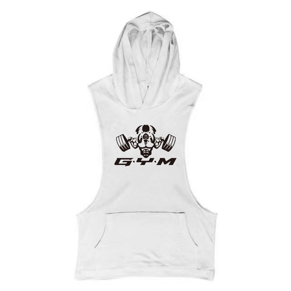 Men's ElephantJay Sleeveless Hoodie Tank Tops