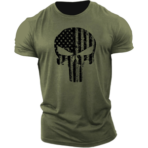 Men's Skull Fitness T-Shirt