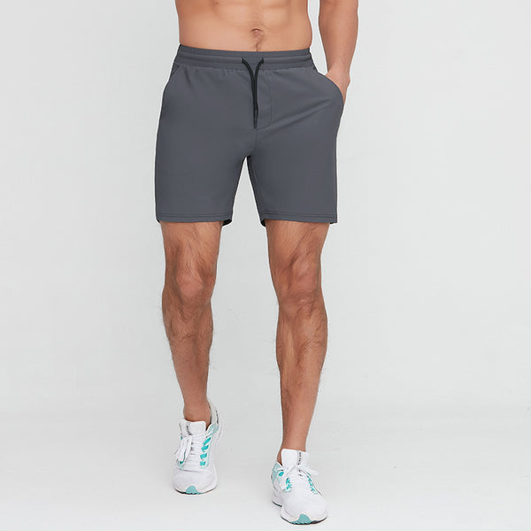 Summer Men's Ice Silk Thin Cropped Shorts