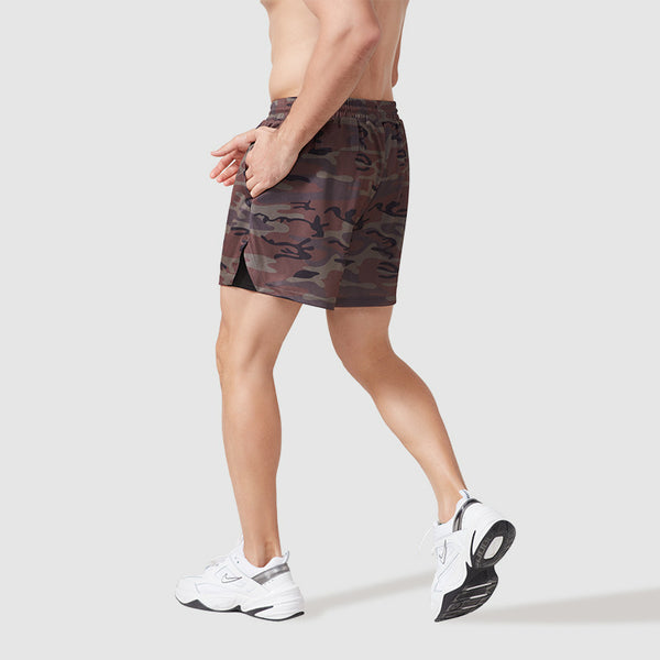 Fake Two-Piece Double-Layer Quick-Drying Sports Shorts