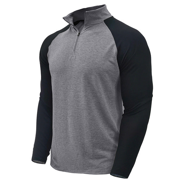 Men's Zip Turtleneck Sweatshirt