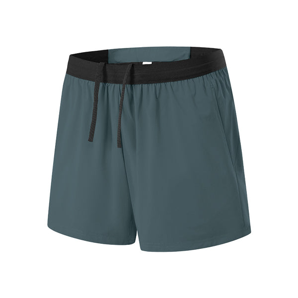 Fake Two-Piece Quick-Drying American Sports Shorts