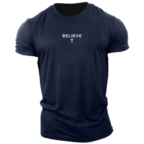 Men's BELIEVE CROSS T-shirt