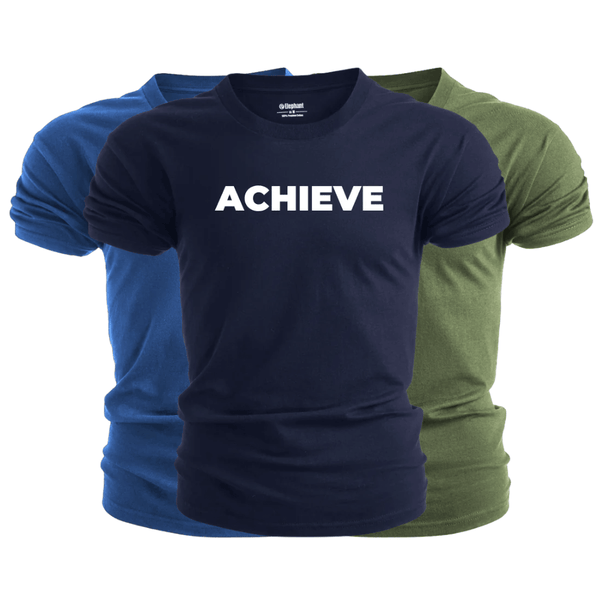 3 Pack Men's ACHIEVE T-Shirt