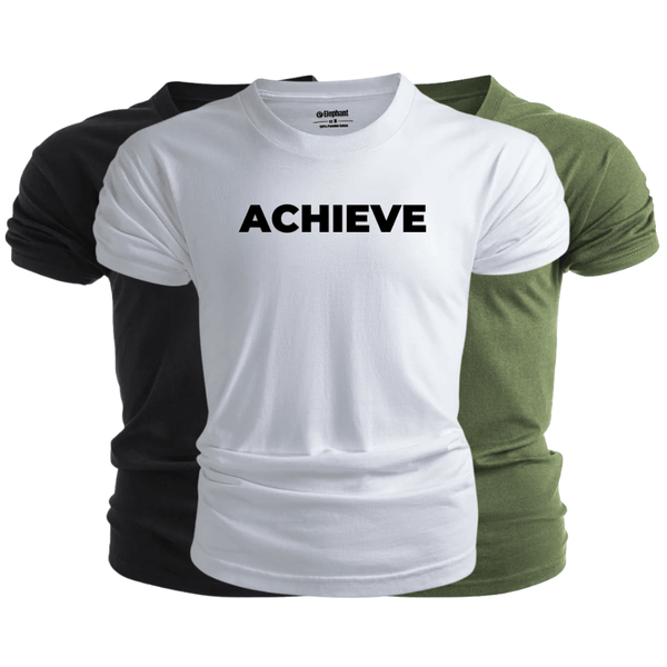 3 Pack Men's ACHIEVE T-Shirt
