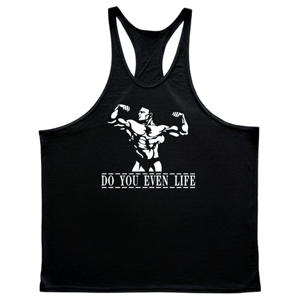 black men DO YOU EVEN LIFT Workout Tank Tops
