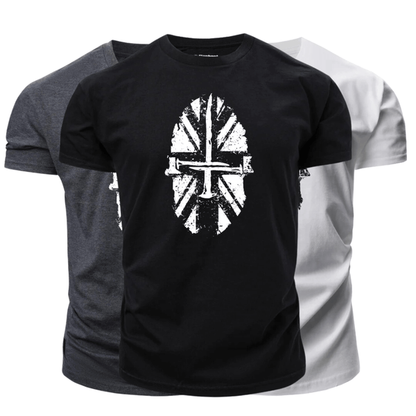 3 Pieces Men's Spartan Graphic T-Shirt