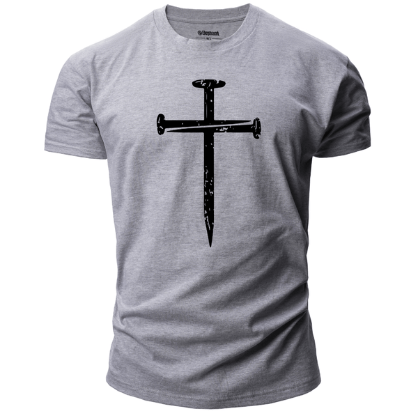 Men's Christian Cross Graphic T-Shirt