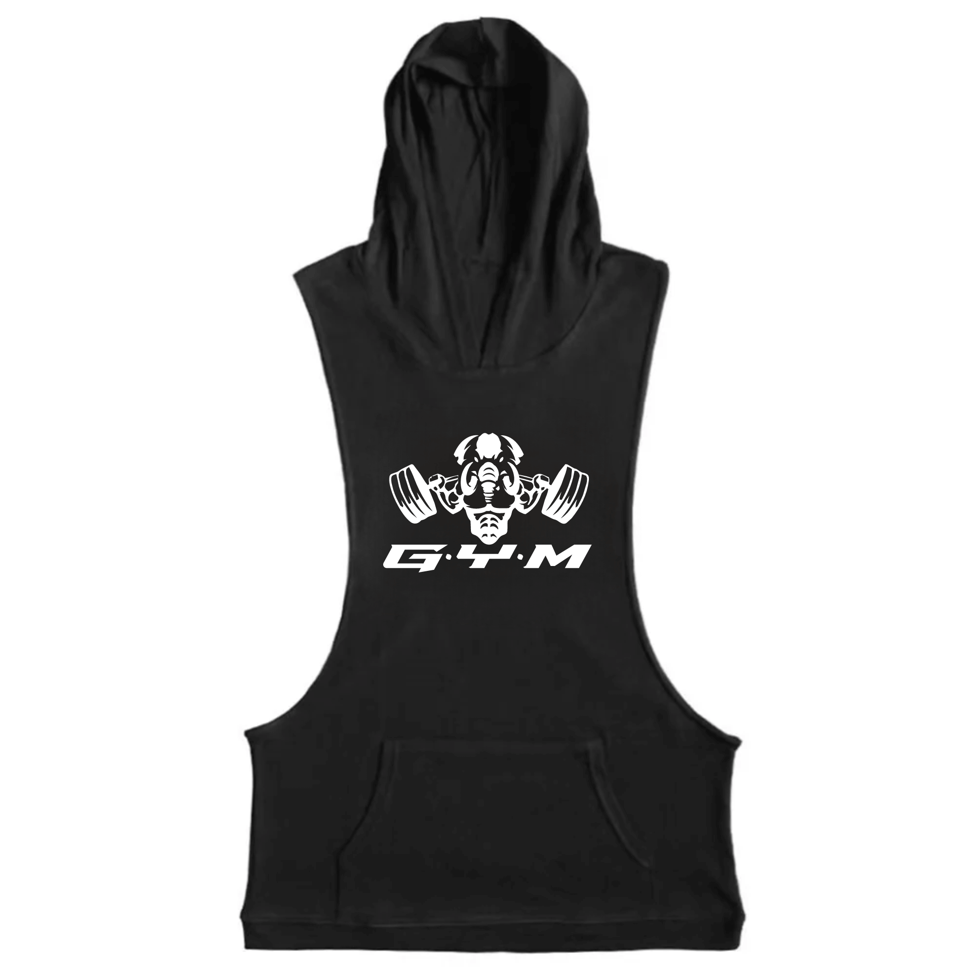 Men's ElephantJay Sleeveless Hoodie Tank Tops