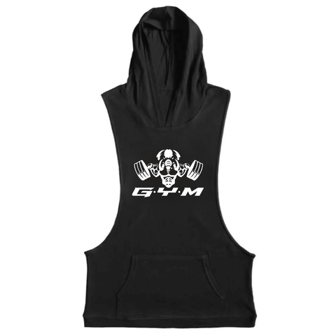 Men's ElephantJay Sleeveless Hoodie Tank Tops