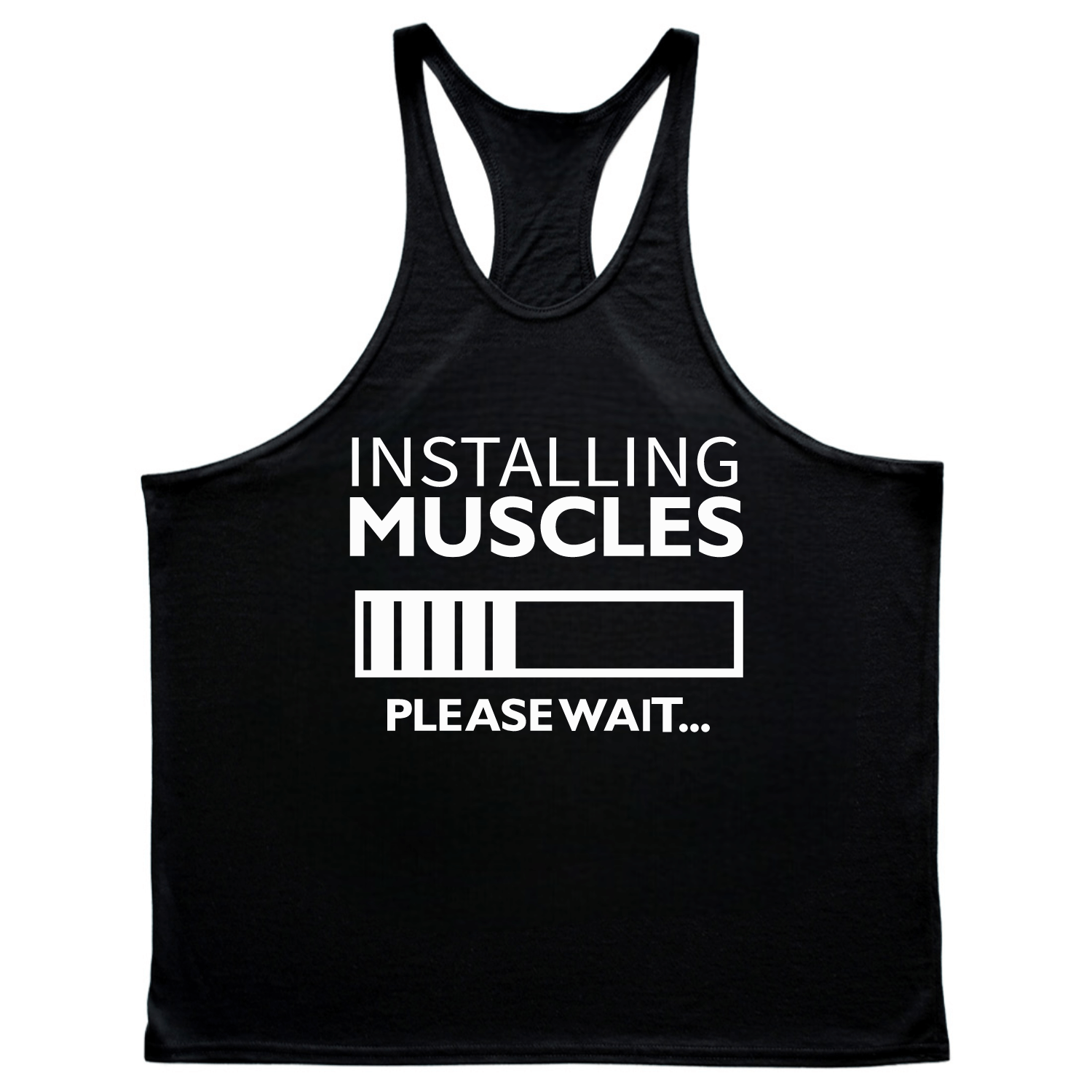 Men's Installing Muscles Stringer