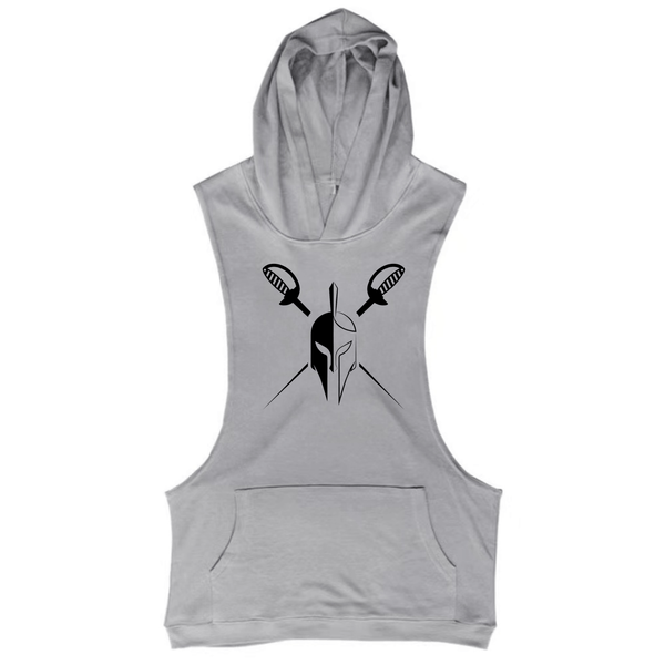 SPORT GREY Men's Spartan Hoodie Tank Tops