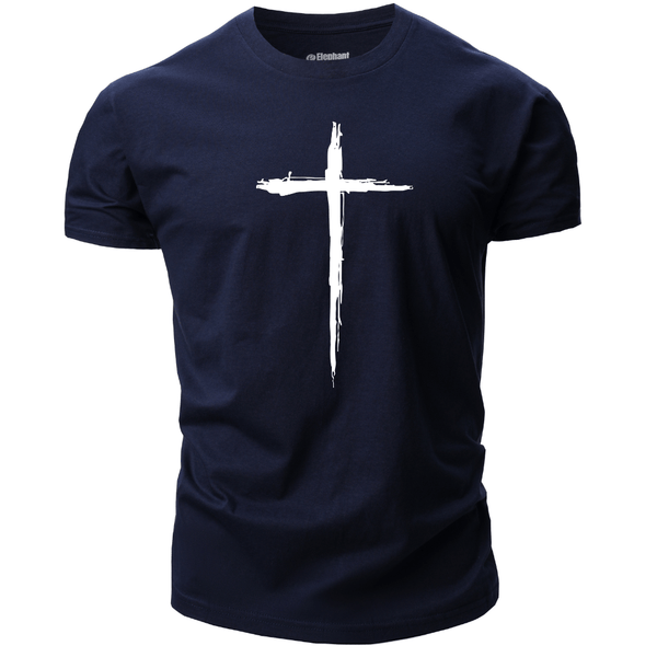 Men's Christian Cross Graphic T-Shirt