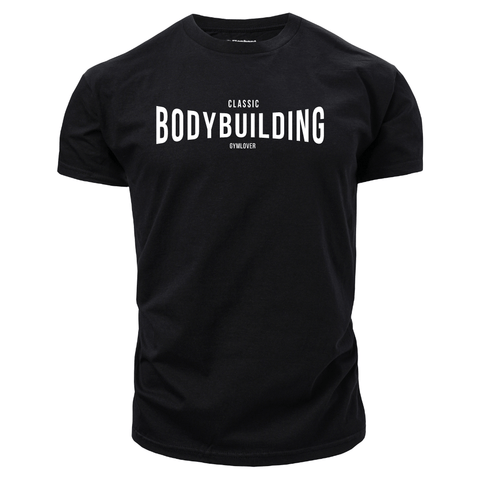 black Men's Bodybuilding T-Shirt