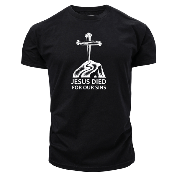 JESUS SAVED FOR OUR SINS Graphic T-shirt
