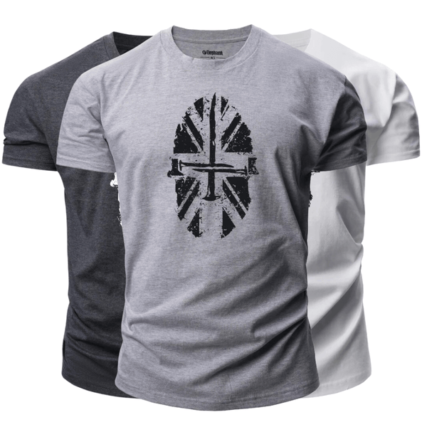 3 Pieces Men's Spartan Graphic T-Shirt