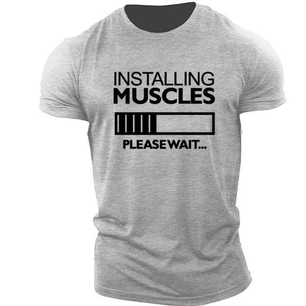 Men's Fitness Muscle T-shirt