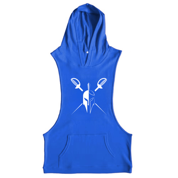 BLUE Men's Spartan Hoodie Tank Tops