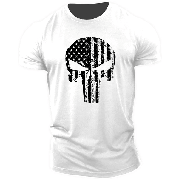 Men's Skull Fitness T-Shirt