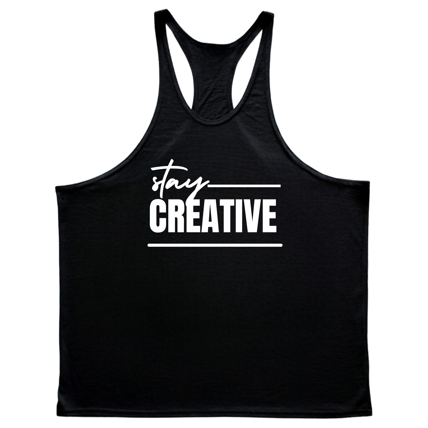 Men's Stay Creative Stringer Tank Tops