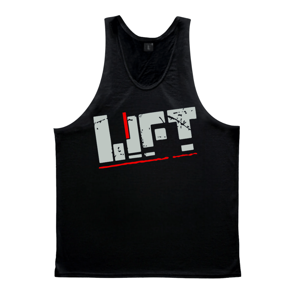 black Men's Muscle Workout Tank Tops