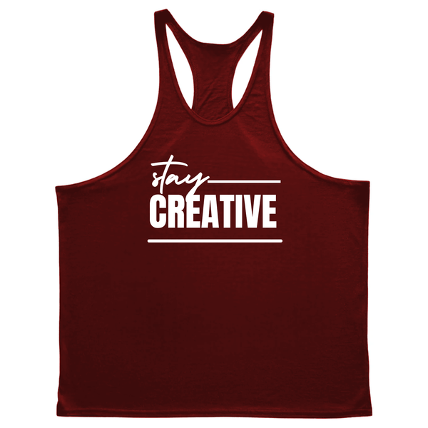 Men's Stay Creative Stringer Tank Tops