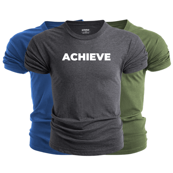 3 Pack Men's ACHIEVE T-Shirt
