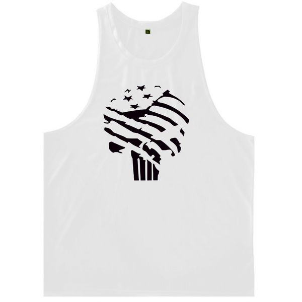 Men's Skull Graphic Fitness Tank Tops