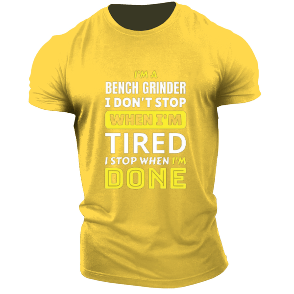 I DON'T STOP WHEN I'M TIRED GYM Graphic Tees