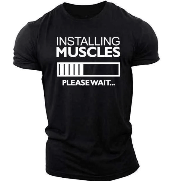 Men's Fitness Muscle T-shirt