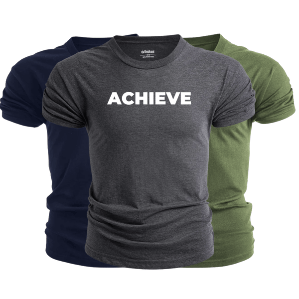 3 Pack Men's ACHIEVE T-Shirt