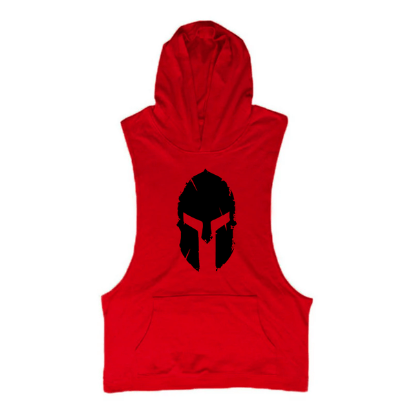 Men's Spartan Hoodie Tank Tops
