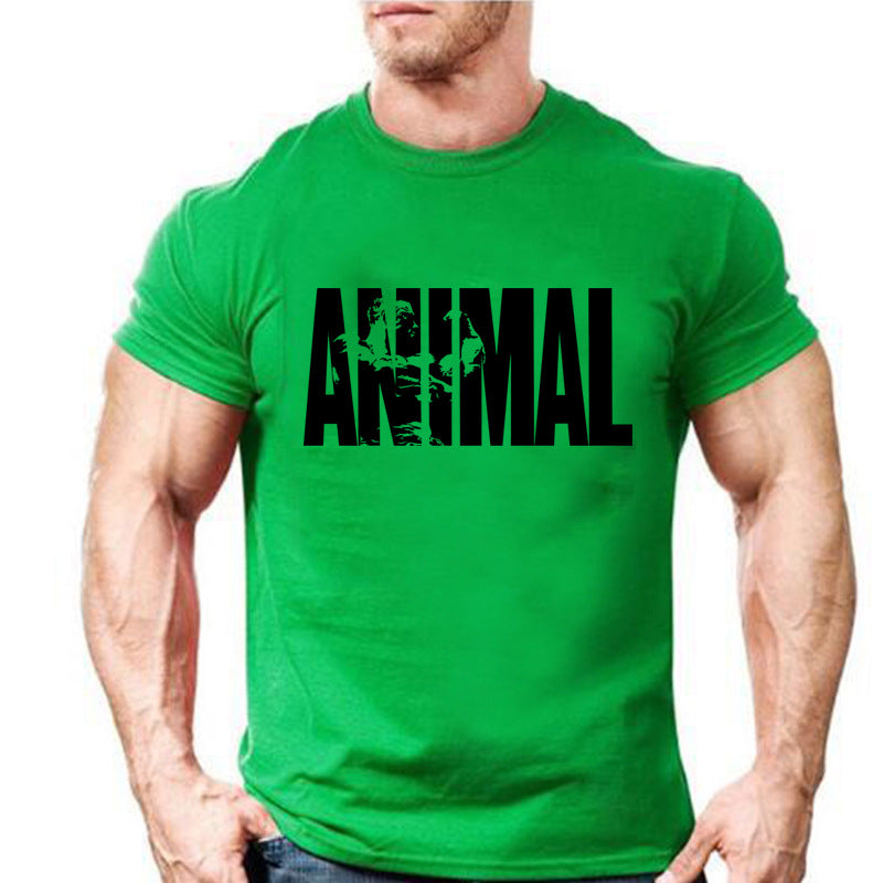 Men's Cotton Muscle Workout Bodybuilding Tees