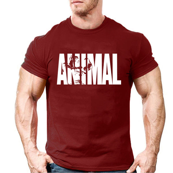 Men's Cotton Muscle Workout Bodybuilding Tees